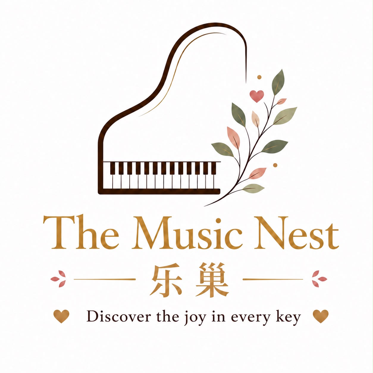 The Music Nest 乐巢 logo