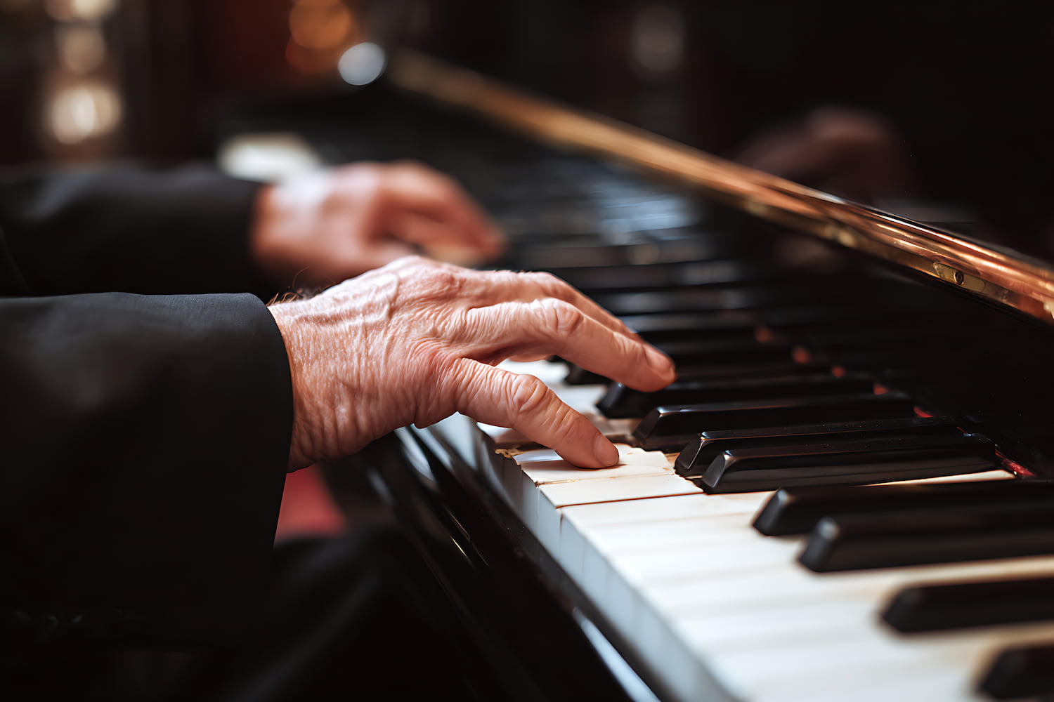 Adult student who returned to piano after decades away