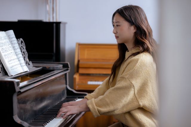 Audience at a public student recital
